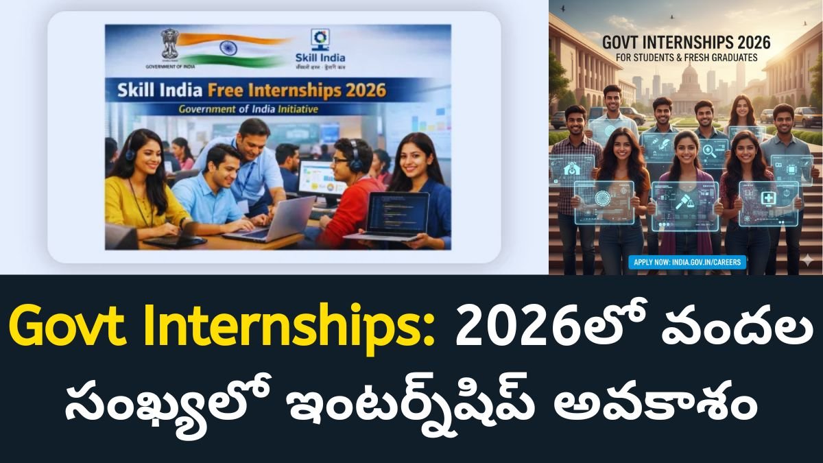 Govt Internships