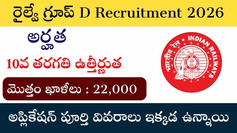 Railway Group D Recruitment 2026